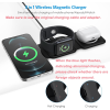 Ασύρματη βάση φόρτισης πολλαπλών λειτουργιών 3 σε 1 Magnetic Wireless Charger  WXC001 Μαύρο