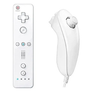 Remote Plus & Nunchuck Pack Ασύρματο Gamepad για Wii Z-898 Λευκό