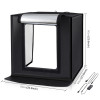 Photo Box Mini Studio Led Mohicans Φωτιζόμενο με Πολλαπλά Background 60x60x60cm ZY-906 Μαύρο