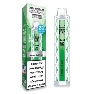 Ak Gem700 Lux  Ηλεκτρονικό Τσιγάρο μιας Χρήσης Passion Kiwi Guava 2ml 20mg