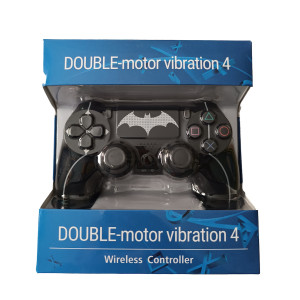 Doubleshock Ασύρματο Gamepad για PS4 Batman PS4BM Μαύρο