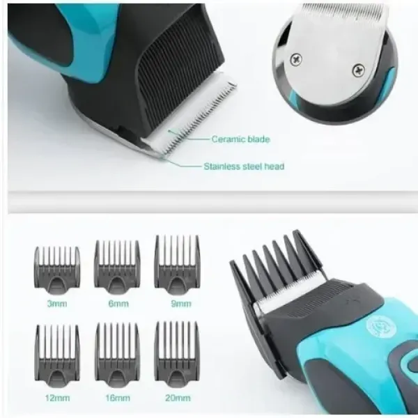 Ηλεκτρική Κουρευτική Μηχανή Professional Pet Barber VGR V-208 Κόκκινο