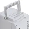 Ηλεκτρικό Φορητό Ψυγείο 12V & 220V Μίνι Αυτοκινήτου Πάγκου διπλής χρήσης 10Lt XW-59 Ασημί 