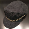 WOMEN'S HAT BLACK MOHICANS BLACK LINE WOMEN'S HAT BLACK MOHICANS BLACK LINE
