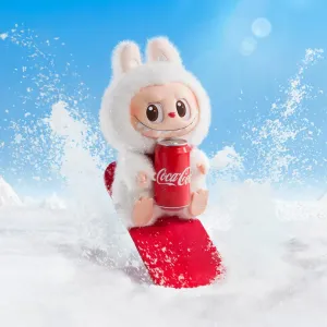 Labubu Monsters Coca-Cola Λούτρινο Πλαστικό Πρόσωπο Have A Seat Vinyl Plush Blind Box 1440-47290