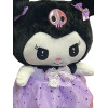 Λούτρινο Sanrio Kuromi Hello Kitty 50cm 1440-246-66 Μωβ