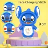 Μπρελόκ Stitch Με Αλλαγή Προσώπων 9,5cm Μπλε MANZ-02-1
