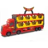 Νταλίκα Μεταφοράς Αυτοκινήτων Cars McQueen 2 σε 1 με Πίστα Εκτόξευσης & Αυτοκινητάκια 3+ 580139