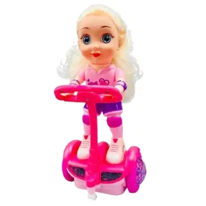 Παιχνίδι Κούκλα Skater με Ήχο & Φώτα 9509C ροζ