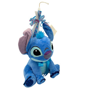 Πασχαλινή λαμπάδα Mohicans με Λούτρινο Disney Lilo & Stitch Leroy 40cm L116 Μπλε