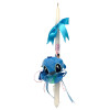 Πασχαλινή λαμπάδα Mohicans με Λούτρινο Disney Stitch 12cm Μπρελόκ L120 Μπλε