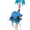 Πασχαλινή λαμπάδα Mohicans με Λούτρινο Disney Stitch 12cm Μπρελόκ L120 Μπλε