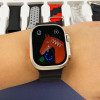 S 100 ultra smartwatch 7 In 1 Strap Series 9 49mm Screen Μπλέ