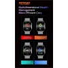 Smartwatch Amaya Pro Amoled ASW-07 Γκρι/Πορτοκαλί