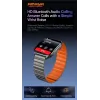 Smartwatch Amaya Pro Amoled ASW-07 Γκρι/Πορτοκαλί