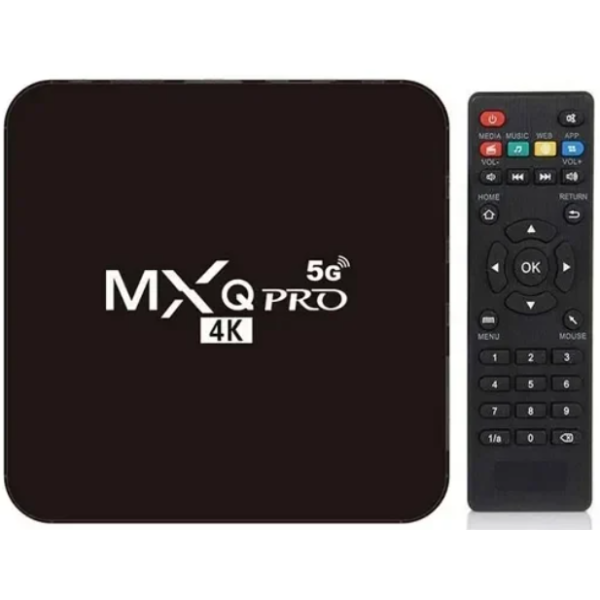 TV Box MX9 4K UHD με WiFi USB 2.0 4GB RAM και 64GB Αποθηκευτικό Χώρο με Λειτουργικό Android MX9 Black