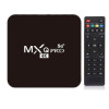 TV Box MX9 4K UHD με WiFi USB 2.1 16GB RAM και 256GB Αποθηκευτικό Χώρο με Λειτουργικό Android MX9 Black