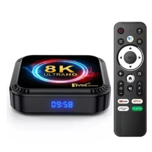 TV Box TV98 8K Android 13 Quad-core 2.4G&5G Dual Band Wifi+BT5.0 RK3528 Μαύρο