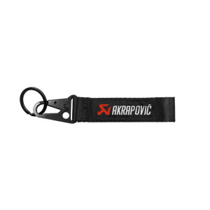 Υφασμάτινο Καραμπινέρ Μπρελόκ Akrapovic HW-0141 Μαύρο