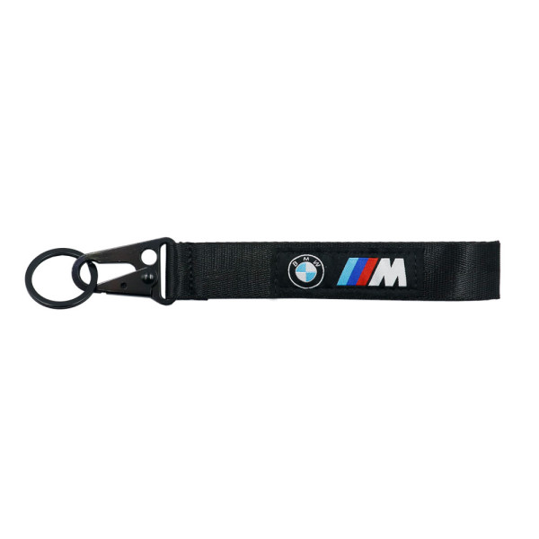 Υφασμάτινο Καραμπινέρ Μπρελόκ BMW HW-0153 Μαύρο