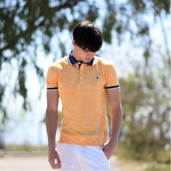 ΑΝΔΡΙΚΟ POLO SHIRT MOHICANS 209.ΚΙΤΡΙΝΟ