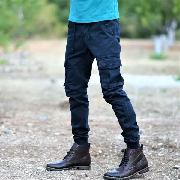 ΠΑΝΤΕΛΟΝΙ CARGO MOHICANS YL2155-3 ΜΠΛΕ