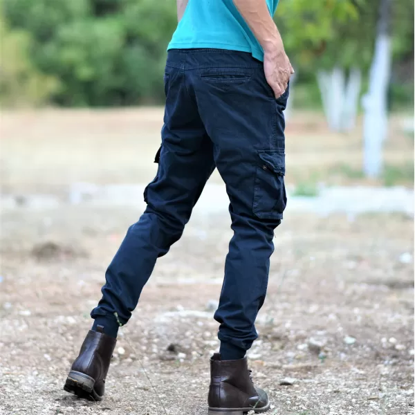 ΠΑΝΤΕΛΟΝΙ CARGO MOHICANS YL2155-3 ΜΠΛΕ