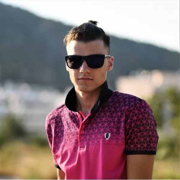 ΑΝΔΡΙΚΟ POLO SHIRT MOHICANS 219.ΦΟΥΞΙΑ