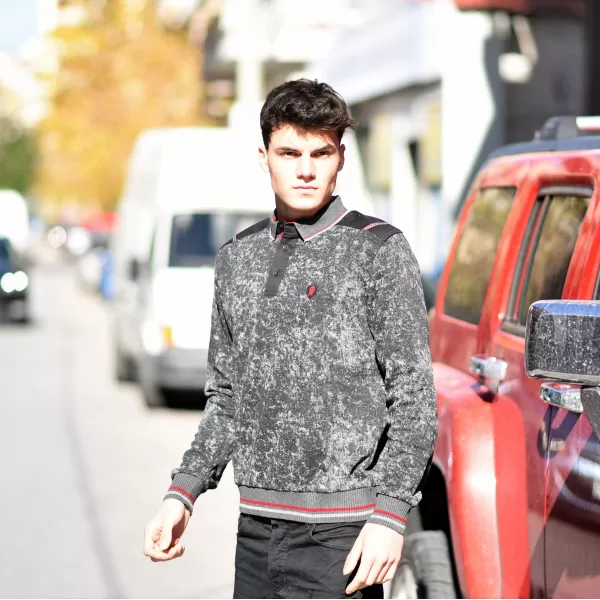 ΑΝΔΡΙΚΟ ΠΟΛΟ ΜΠΛΟΥΖΑ ΜΠΑΤΙΚ 311 ΜΑΥΡΟ