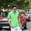 ΑΝΔΡΙΚΟ POLO SHIRT ΜΟΝΟΧΡΩΜΟ MOHICANS 430.ΛΑΧΑΝΗ