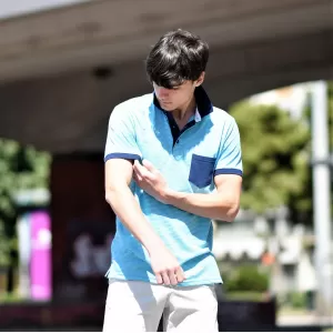 ΑΝΔΡΙΚΟ POLO SHIRT ΡΙΓΕΣ MOHICANS 440.LIGHT-BLUE 