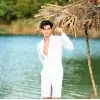 ΑΝΔΡΙΚΟ ΠΟΥΚΑΜΙΣΟ LINEN MOHICANS 4402 ΛΕΥΚΟ