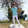 ΜΠΛΟΥΖΑ ΑΝΔΡΙΚΗ T-SHIRT MAO WASH ΚΟΝΤΟ ΜΑΝΙΚΙ MOHICANS 452.MINT 