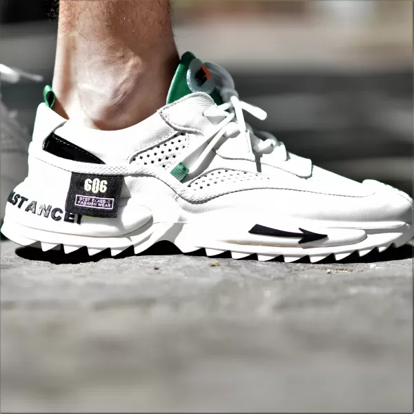 ΑΝΔΡΙΚΟ ΠΑΠΟΥΤΣΙ SNEAKERS  MOHICANS 7997-01 ΛΕΥΚΟ