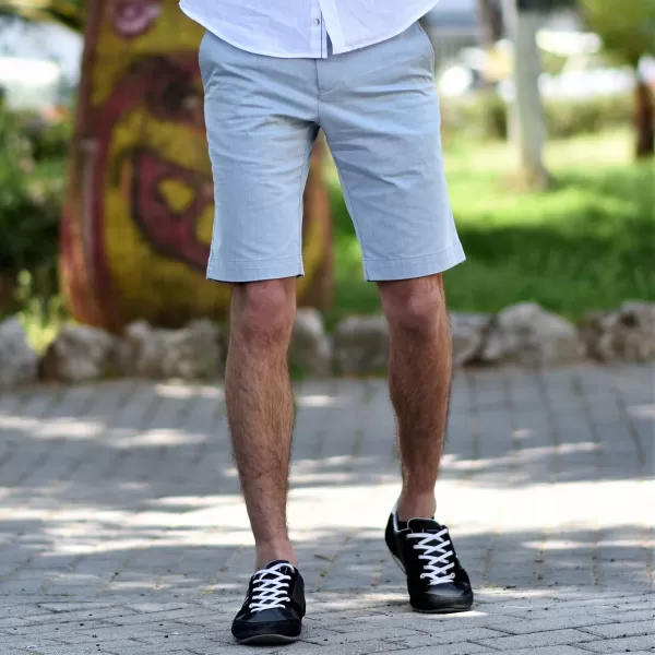 ΑΝΔΡΙΚΗ ΒΕΡΜΟΥΔΑ CHINOS MOHICANS 838.ΘΑΛΑΣΣΗ