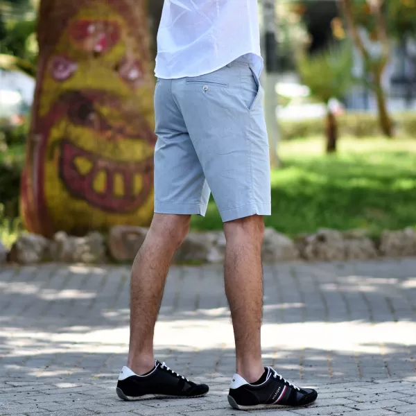 ΑΝΔΡΙΚΗ ΒΕΡΜΟΥΔΑ CHINOS MOHICANS 838.ΘΑΛΑΣΣΗ
