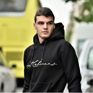 ΑΝΔΡΙΚΟ ΦΟΥΤΕΡ ΚΟΥΚΟΥΛΑ ΚΑΛΛΙΓΡΑΦΙΚΟ MOHICANS CALLIG01.ΜΑΥΡΟ