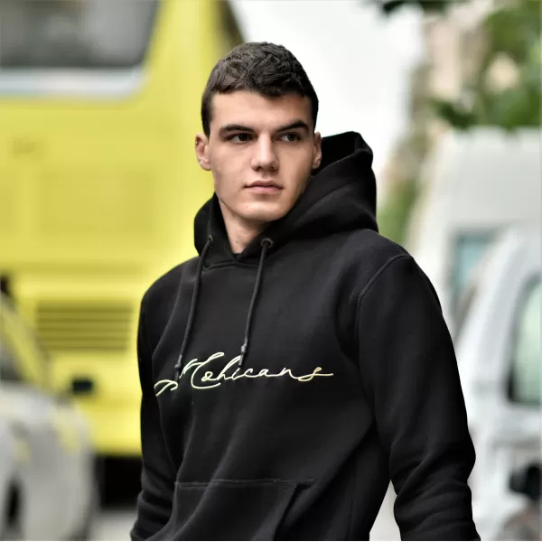 ΑΝΔΡΙΚΟ ΦΟΥΤΕΡ ΚΟΥΚΟΥΛΑ ΚΑΛΛΙΓΡΑΦΙΚΟ MOHICANS CALLIG01.ΜΑΥΡΟ