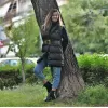 ΜΠΟΥΦΑΝ ΑΜΑΝΙΚΟ ΜΕ ΖΩΝΗ MOHICANS D8629 ΜΑΥΡΟ