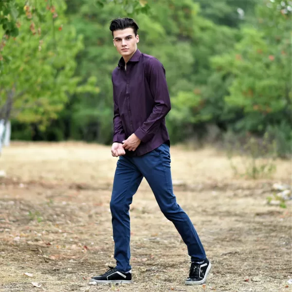 ΑΝΔΡΙΚΟ ΠΑΝΤΕΛΟΝΙ CHINOS MOHICANS DS121-2 ΜΠΛΕ