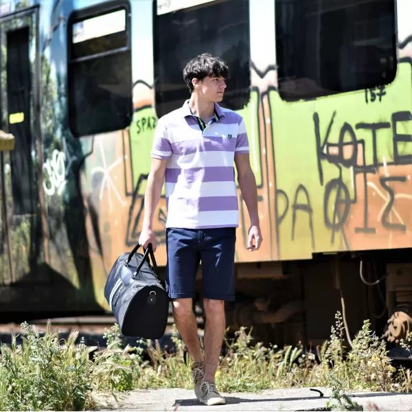 FT-304.BLUE ΑΝΔΡΙΚΗ ΒΕΡΜΟΥΔΑ CHINOS MOHICANS