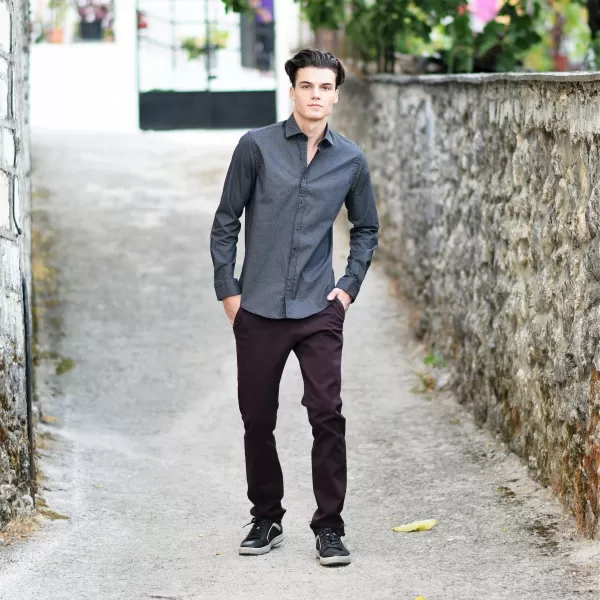 ΠΑΝΤΕΛΟΝΙ CHINOS MOHICANS FT-501 ΜΠΟΡΝΤΩ