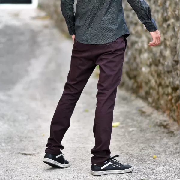 ΠΑΝΤΕΛΟΝΙ CHINOS MOHICANS FT-501 ΜΠΟΡΝΤΩ