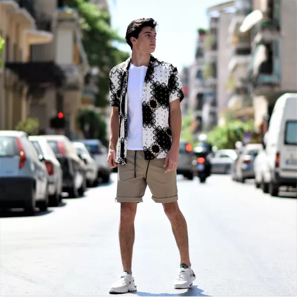 ΑΝΔΡΙΚΗ ΒΕΡΜΟΥΔΑ CHINOS MOHICANS FT-510.BEIGE 