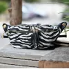 ΓΥΝΑΙΚΕΙΟ BUM BAG ΤΣΑΝΤΑΚΙ ΔΕΡΜΑΤΙΝΗ MOHICANS G159 ΖΕΒΡΑ 