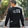 ΑΝΔΡΙΚΟ ΦΟΥΤΕΡ ΛΑΙΜΟΚΟΨΗ ICON MOHICANS ICON2 ΜΑΥΡΟ