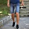 ΑΝΔΡΙΚΗ ΒΕΡΜΟΥΔΑ JEANS MOHICANS JP046 MΠΛΕ