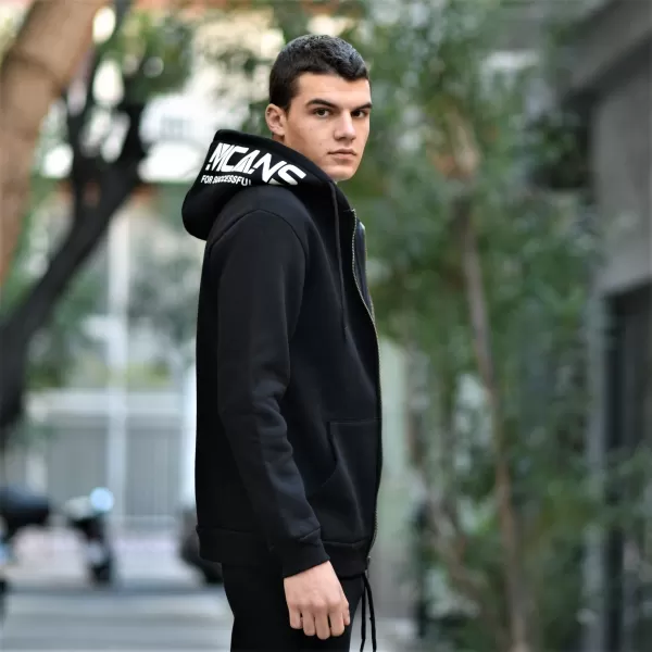 ΑΝΔΡΙΚΗ ΦΟΥΤΕΡ ΖΑΚΕΤΑ ΦΕΡΜΟΥΑΡ MOHICANS MCANS22 ΜΑΥΡΟ