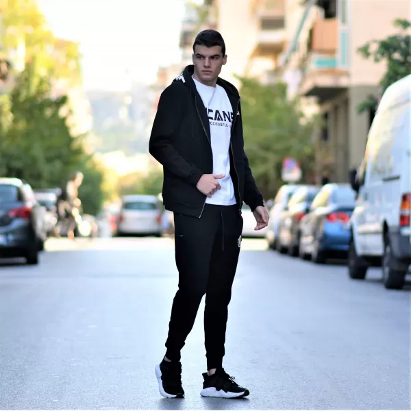 ΑΝΔΡΙΚΗ ΦΟΥΤΕΡ ΖΑΚΕΤΑ ΦΕΡΜΟΥΑΡ MOHICANS MCANS22 ΜΑΥΡΟ