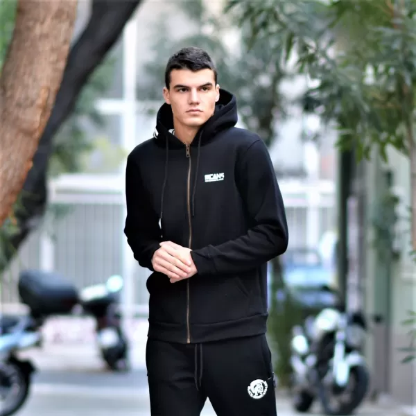 ΑΝΔΡΙΚΗ ΦΟΥΤΕΡ ΖΑΚΕΤΑ ΦΕΡΜΟΥΑΡ MOHICANS MCANS22 ΜΑΥΡΟ